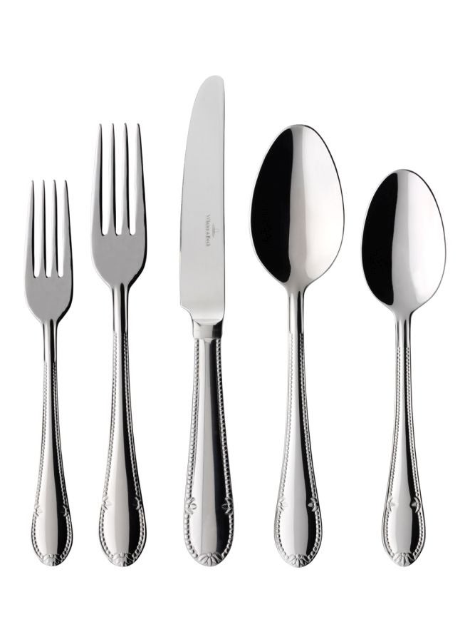 30-Piece Mademoiselle Cutlery Set Silver