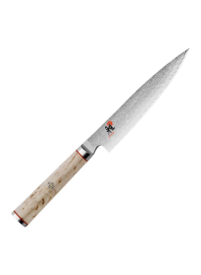 Birchwood 5000MCD Shotoh Paring Knife Silver/Wood 13cm