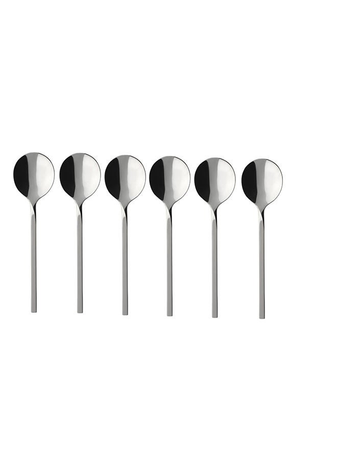 6-Pieces NewWave Cutlery Soup Spoons