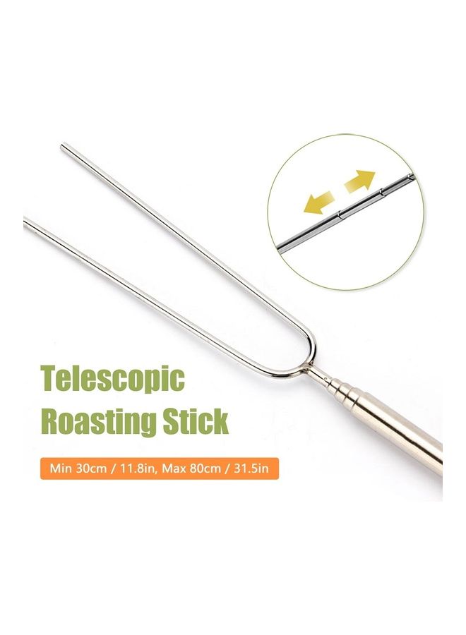 8-Piece Barbecue Forks Multicolour 0.365kg