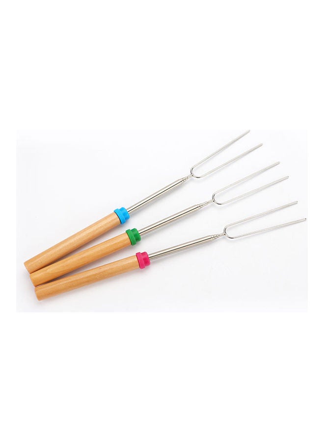 8-Piece Barbecue Forks Multicolour 0.365kg