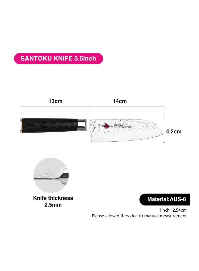 Santoku Knife 5inch SAMURAI KOJIRO 14cm (steel AUS-8)