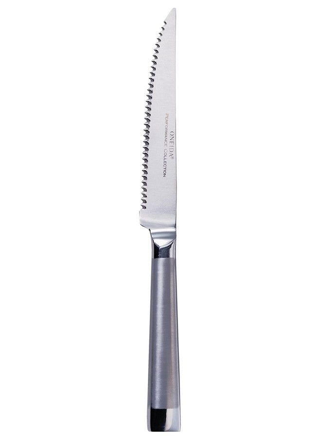 Performance 4 Piece Stainless Steel Steak Knives 1.00 Lb Metallic
