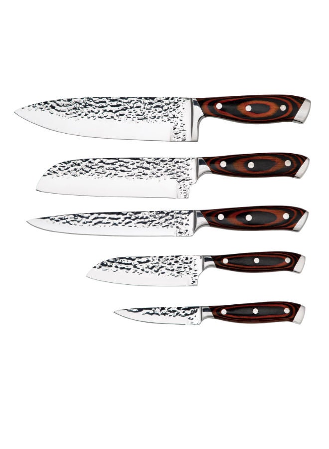 5-piece Knife Set with A Wooden Box | Super Sharp Slicer | Kitchen Knife Set for Home | Knife Set | Chef Knife Professional | Kitchen Knives