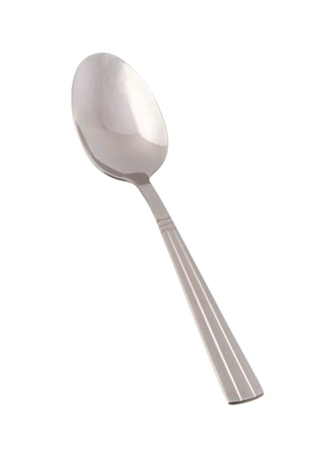 12-Piece Regency Teaspoon Set Silver 4x0.5inch