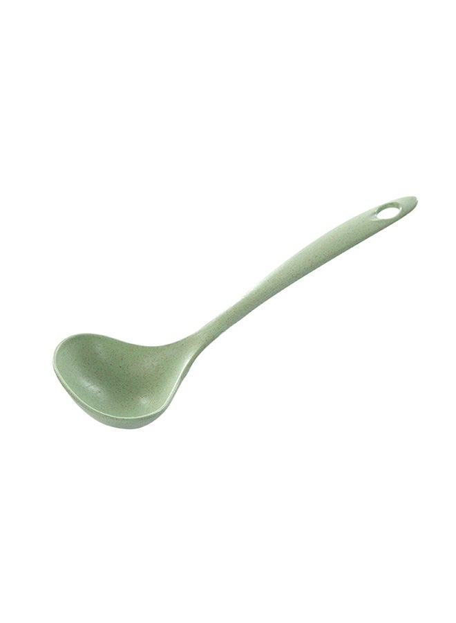 Wheat Straw Spoon With Long Handle Green
