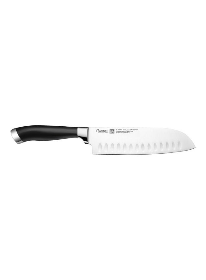 Santoku Knife Elegance Black 7inch