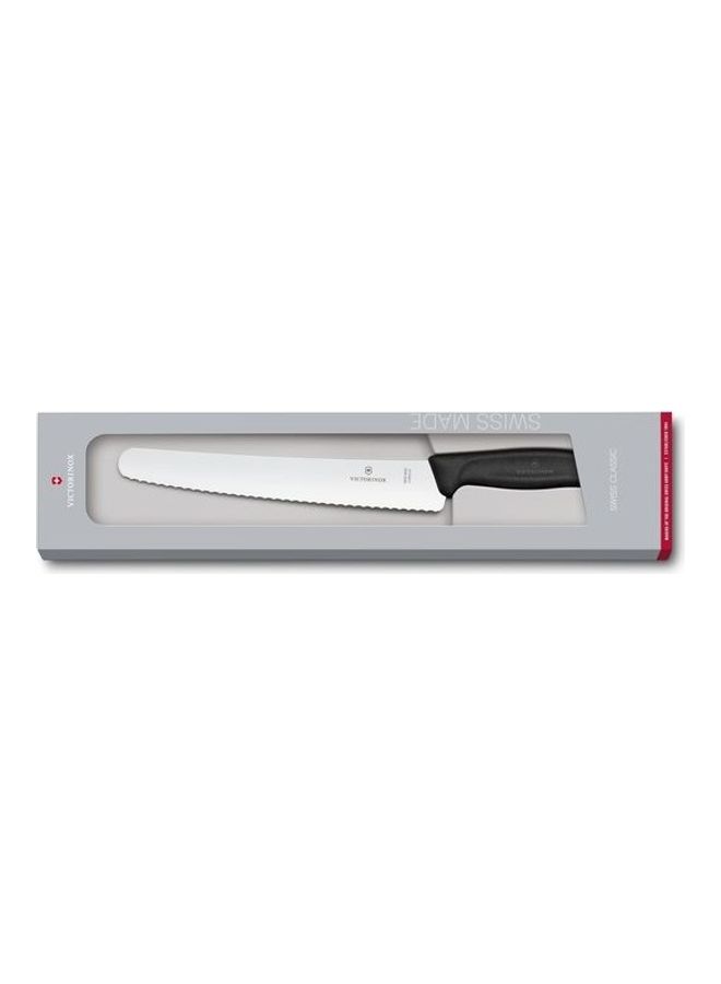 Swiss Classic Bread And Pastry Knife Black