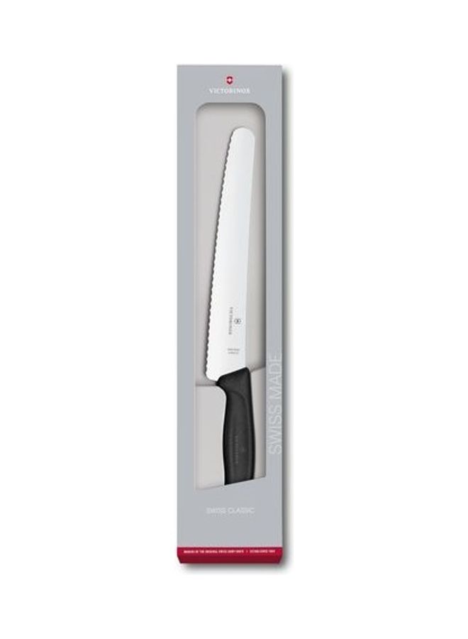 Swiss Classic Bread And Pastry Knife Black