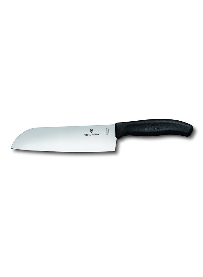 Santoku Knife Black/Silver 17centimeter
