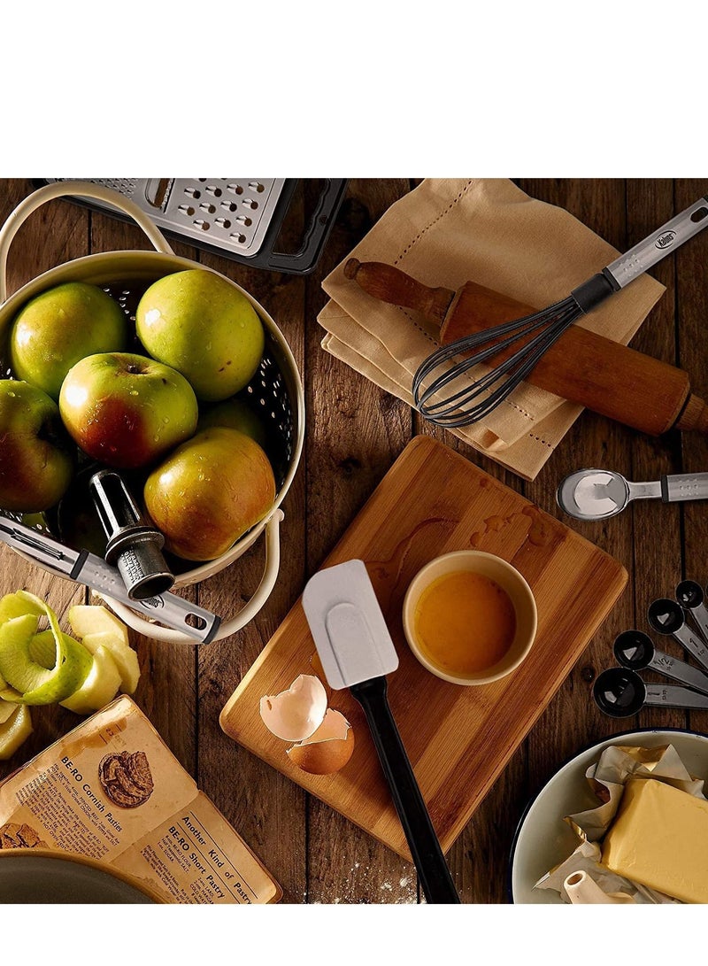 Kitchen Utensil Set 24 Nylon and Stainless Steel Utensil Set Non-Stick and Heat Resistant Cooking Utensils Set Best Kitchen Tools, Useful Pots and Pans Accessories and Kitchen Gadgets