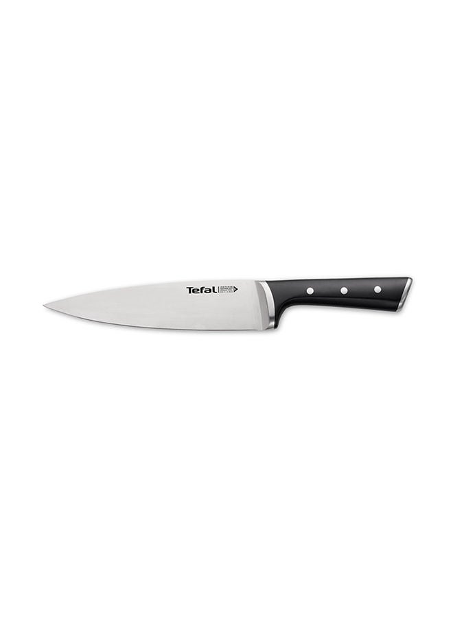 Tefal Ice Force 20 cm Chef Knife stainless steel Black