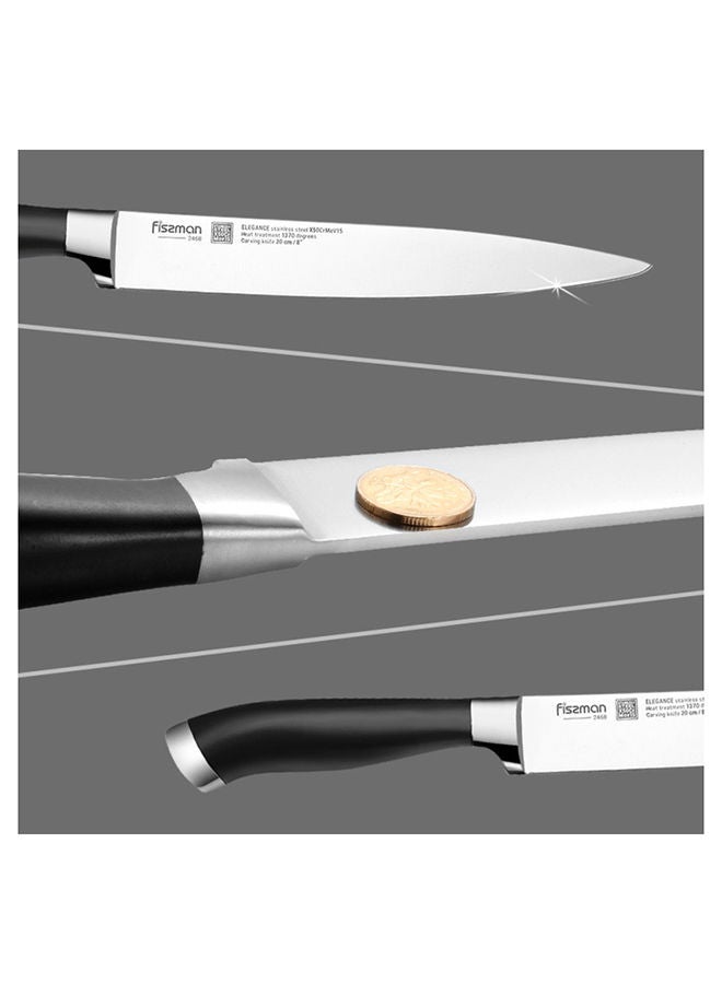 8'' Carving Knife Elegance X50crmov15 Steel