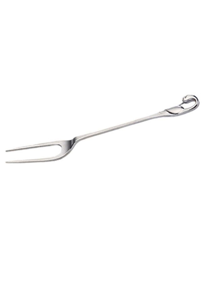 Western Tableware Two Tooth Fruit Fork Silver