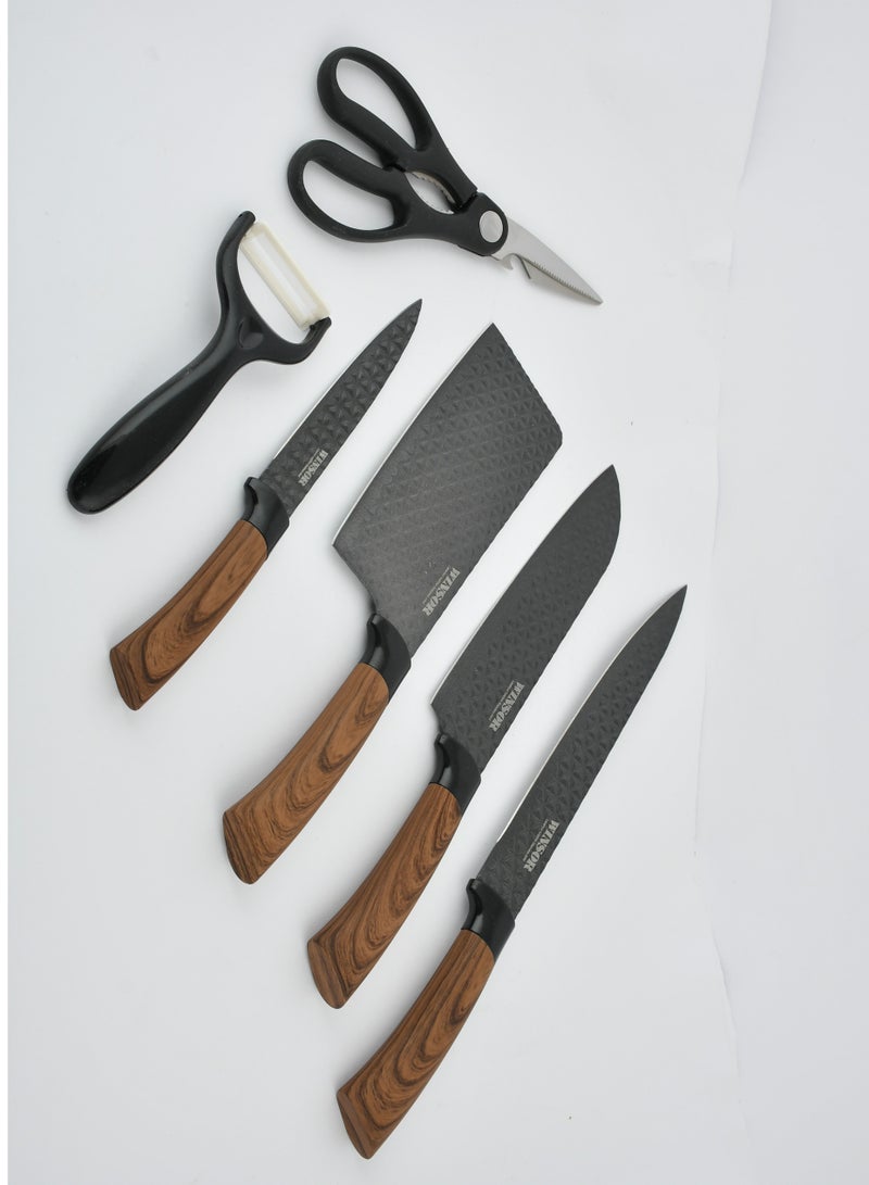 Winsor 6pc Non Stick Knife Set