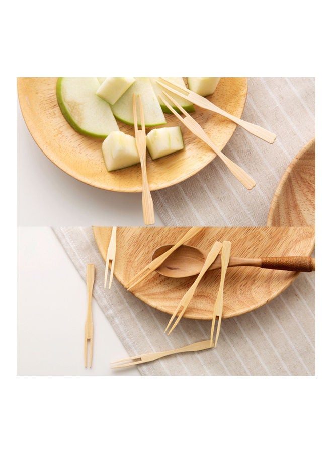 Blunt End Toothpicks Beige