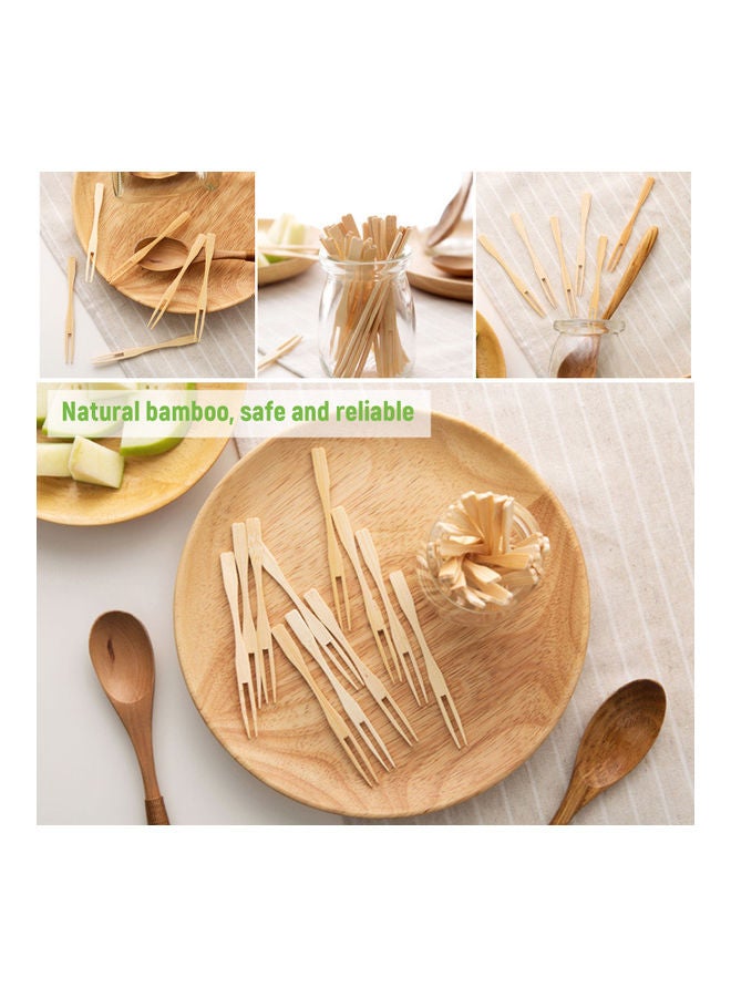 Blunt End Toothpicks Beige