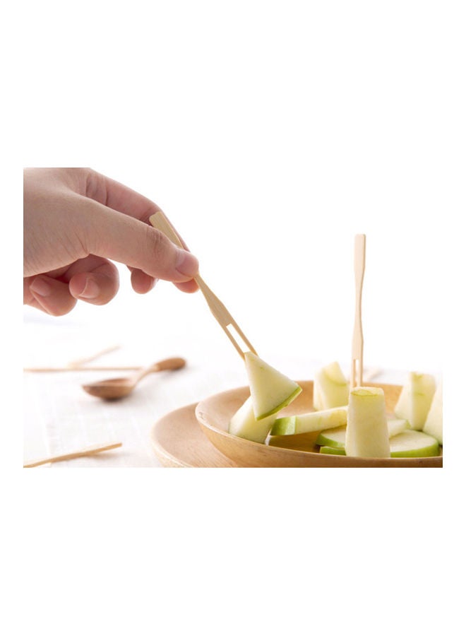 Blunt End Toothpicks Beige