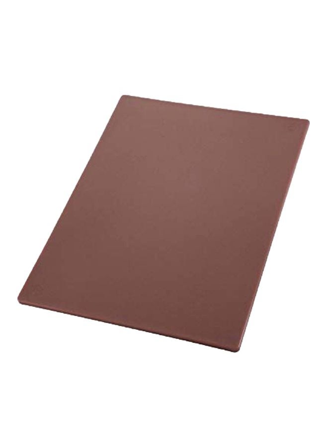 Plastic Cutting Board Brown 18x24x0.5inch