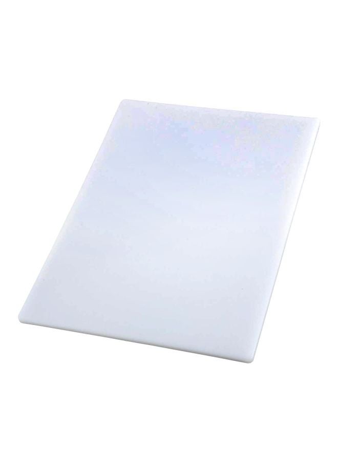 Plastic Cutting Board White 18x24x0.5inch