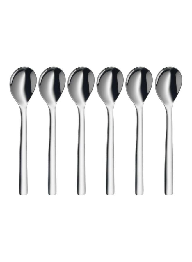Nuova Egg Spoon Silver 12x6cm
