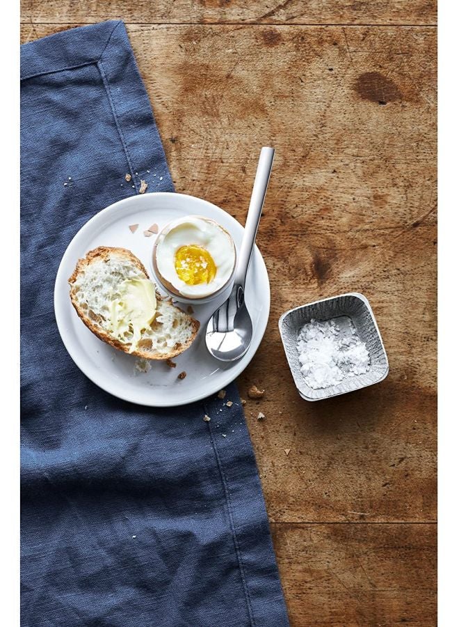 Nuova Egg Spoon Silver 12x6cm
