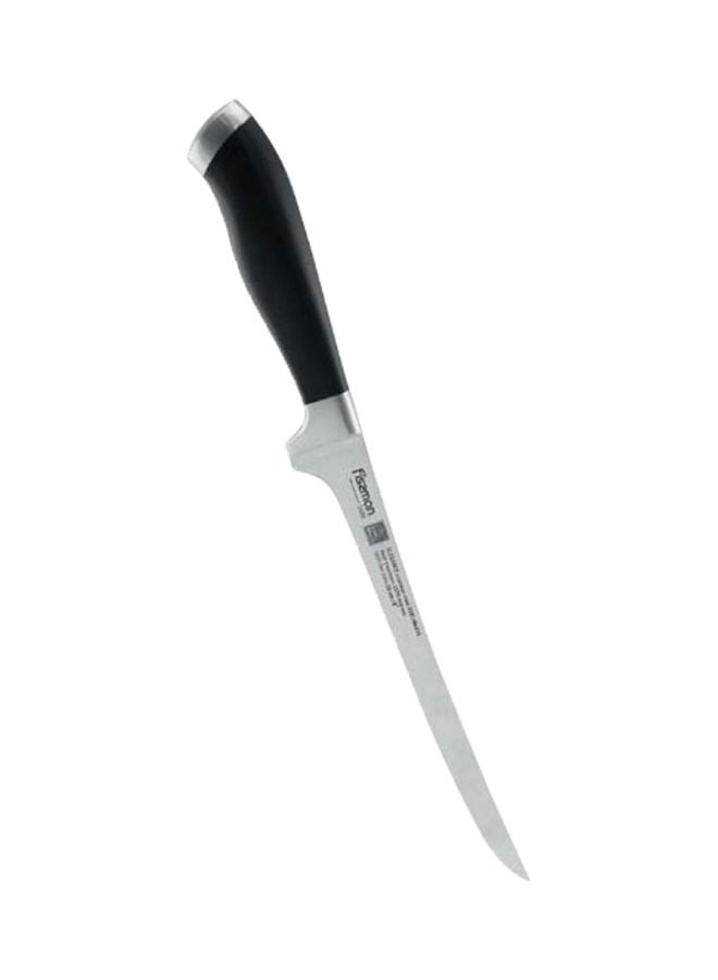 Stiff Fillet Knife Black/Silver 8inch