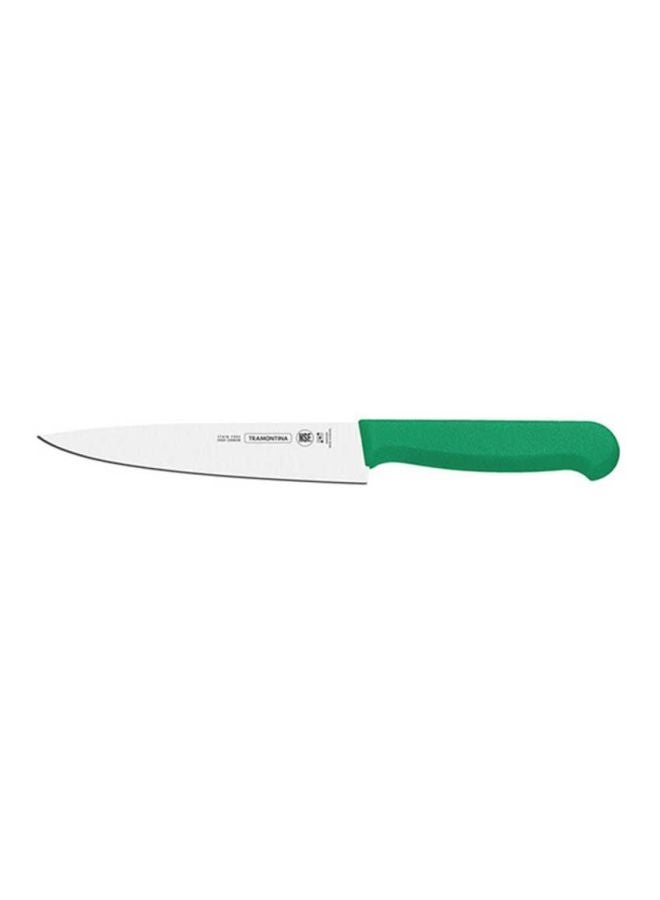 Meat Knife Green/Silver 10inch