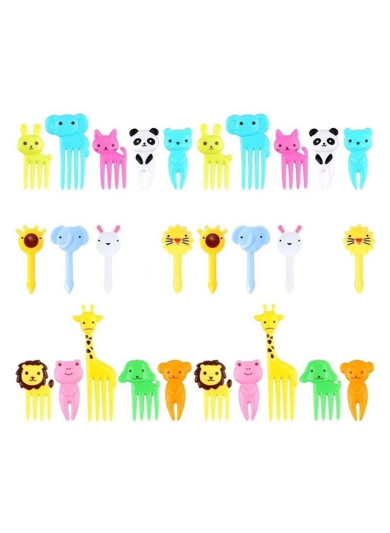 Animal Food Picks for Kids, Cute Bento Fun Kids Box Toothpicks