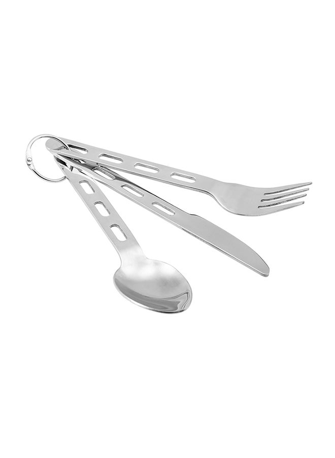 Stainless Steel Flatware Kit Pocket Fork Set