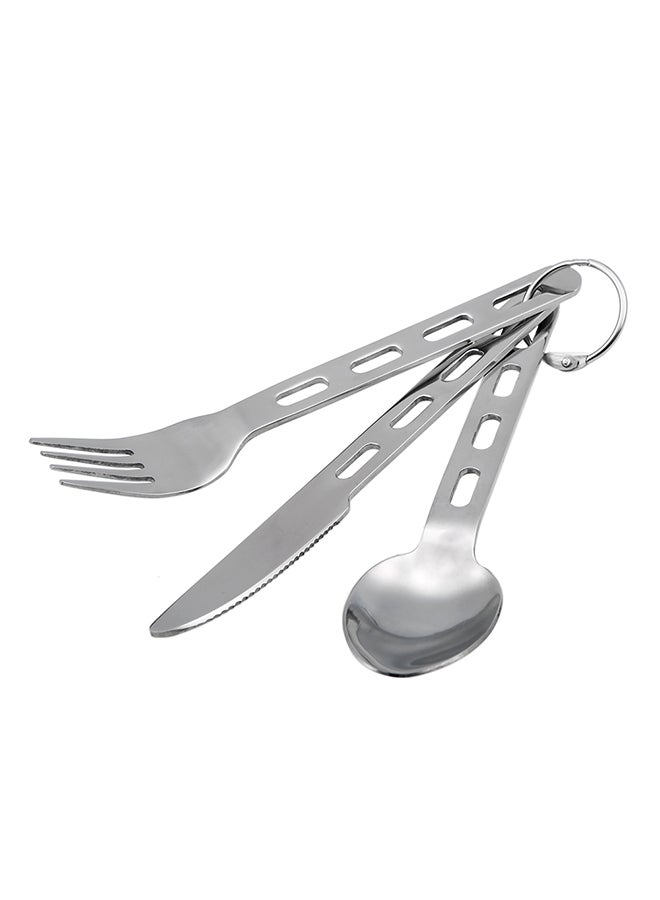 Stainless Steel Flatware Kit Pocket Fork Set