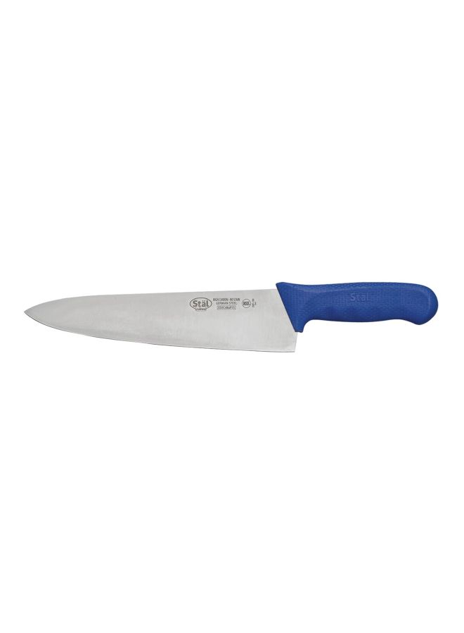 Stainless Steel Chef's Knife Silver/Blue 10inch