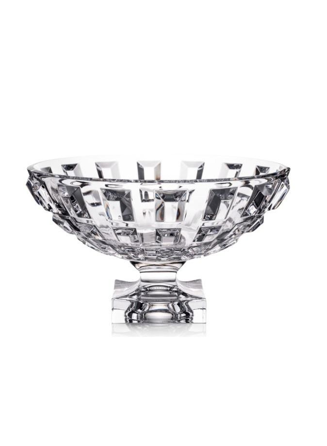 Gem Footed Crystal Fruit/Chocolate/Candies Bowl 31cm