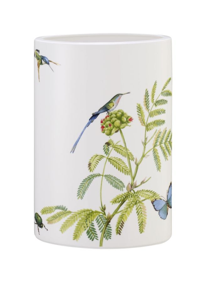 Amazonia Tall Vase White/Green/Blue 29cm