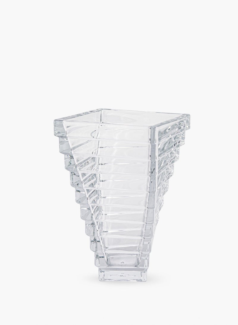 Spiral Crystal Vase Without Footed 25cm