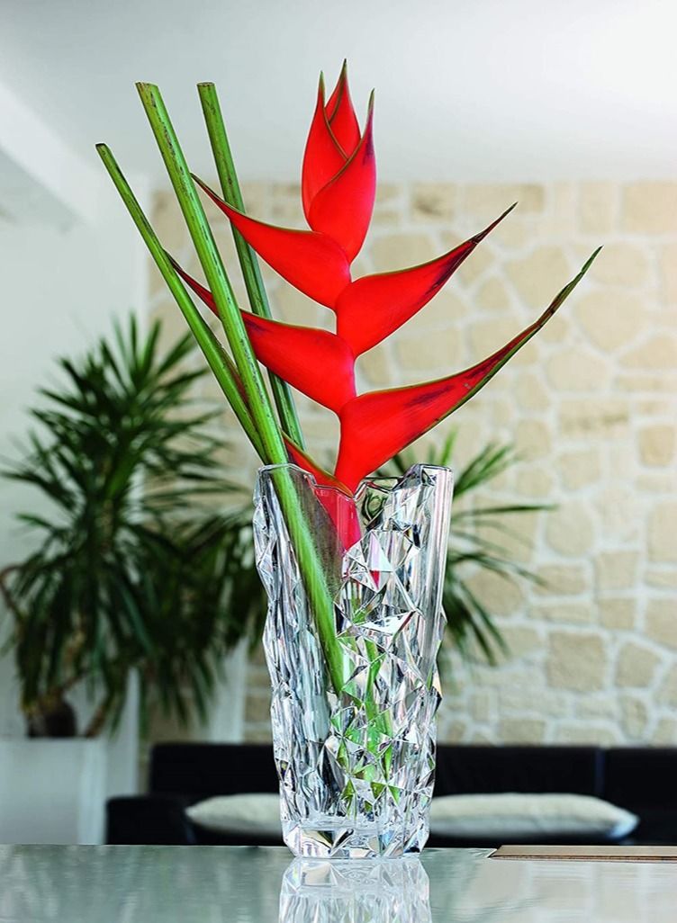 Sculpture Crystal Vase 33cm