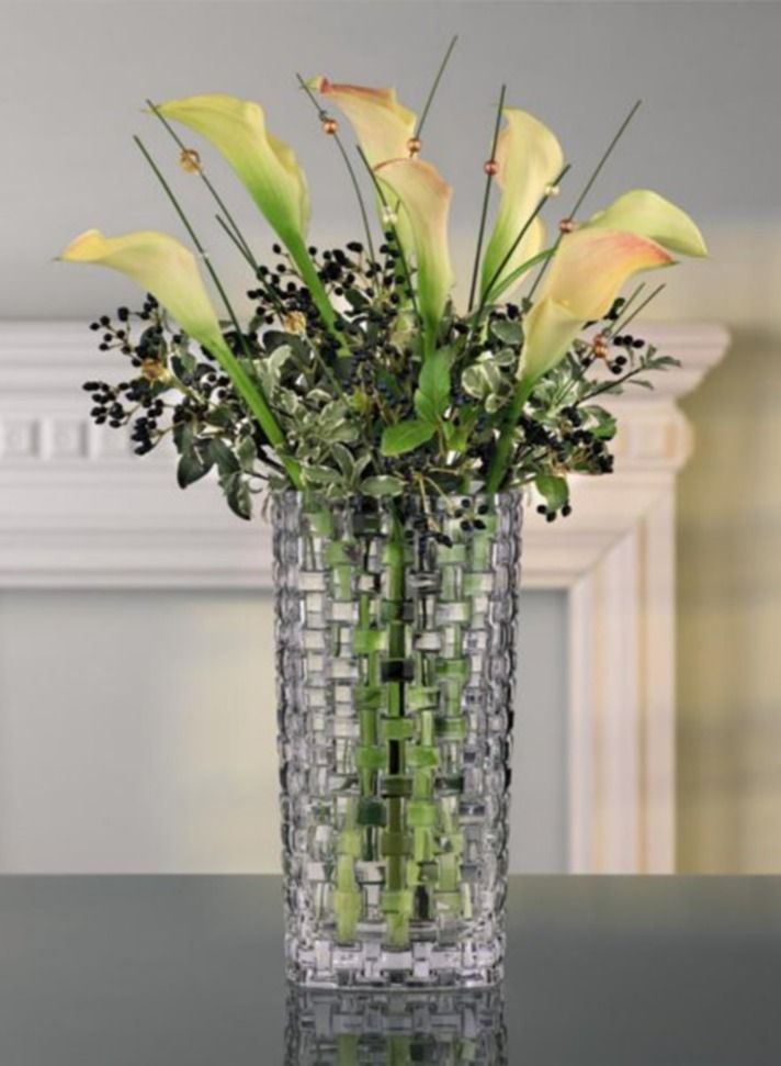 Bossa Nova Crystal Vase 28cm