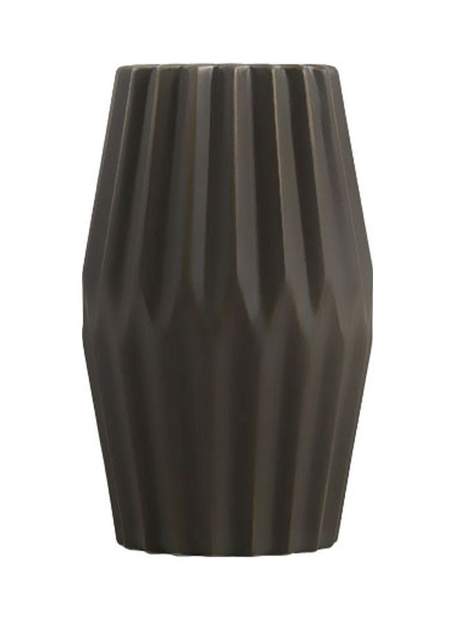 Ceramic Flower Vase Brown