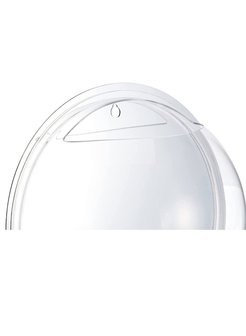 Set of 3 hanging acrylic fish plant tanks that are wall mounted Decorative Bowls for Accentuating Indoor Plants