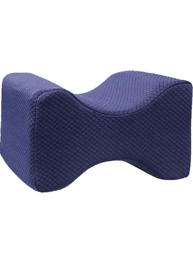 Memory Foam Knee Pillow Navy Blue 26x20.5x15.5cm