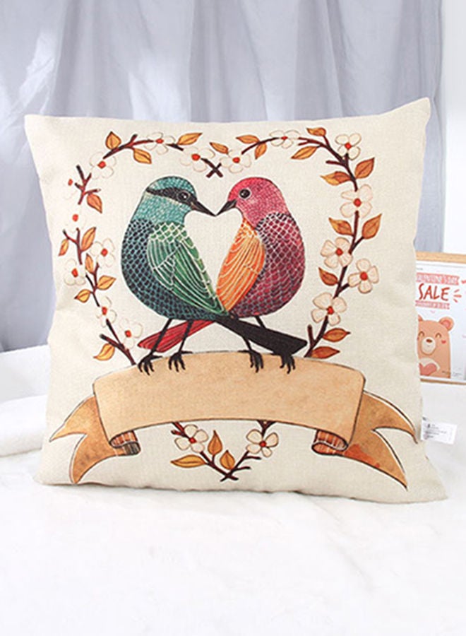 Printed Best Throw Pillow Multicolour
