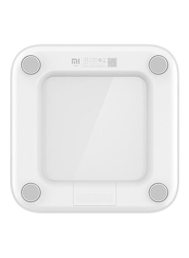 LED Display Digital Fitness Scale White