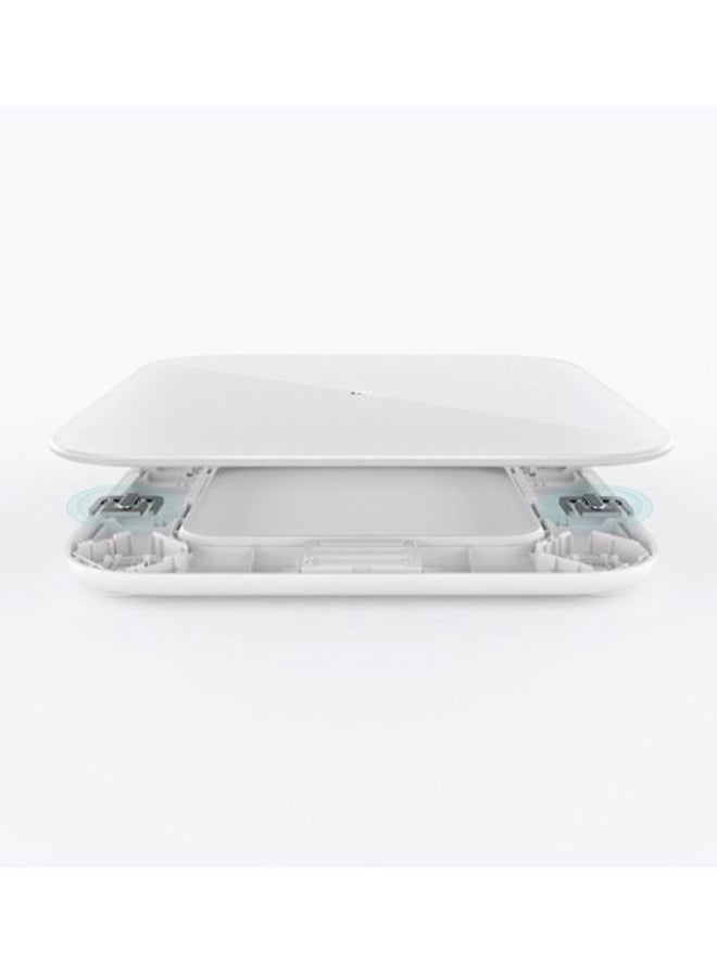 LED Display Digital Fitness Scale White