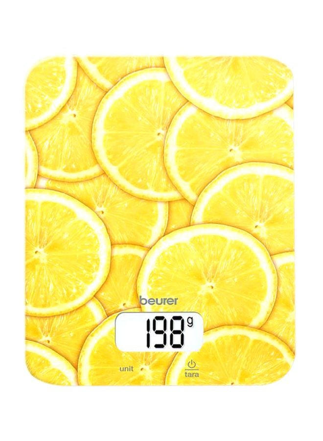 Lemon Printed Weight Scale KS19