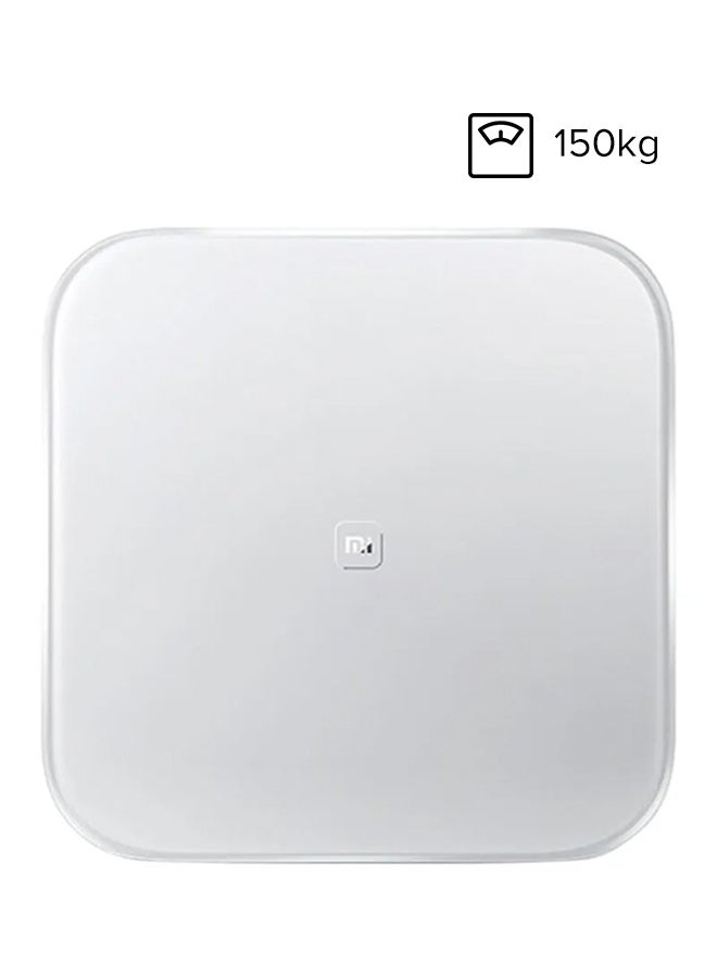 LED Display Smart Weighing Scale White