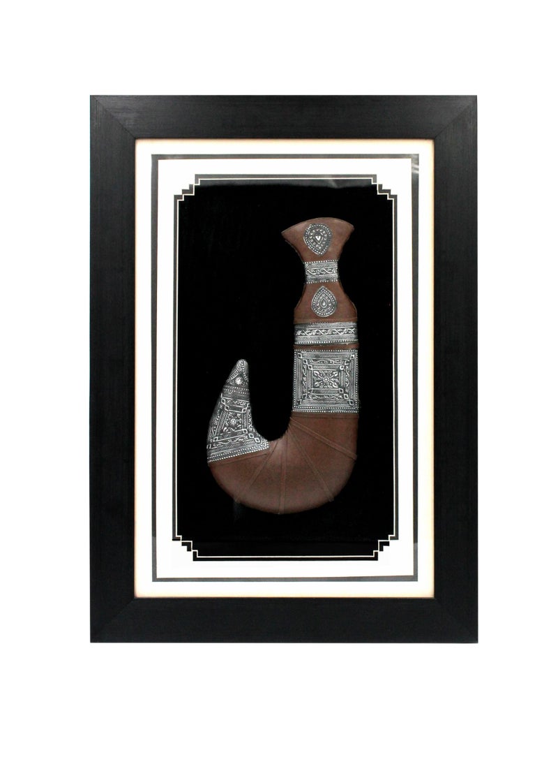 HANDMADE KANJAR WITH FRAME 21X15INCHES-ONLINE031