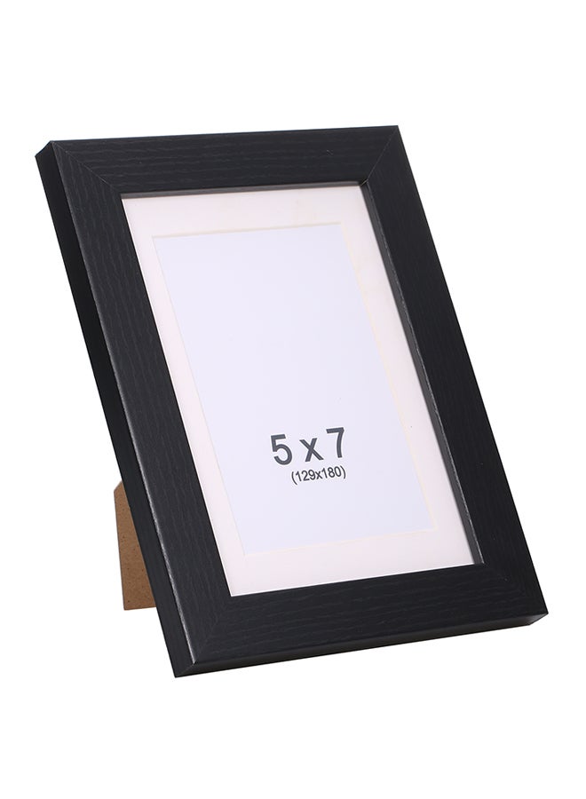 Wooden Photo Frame Black 130 x 90mm