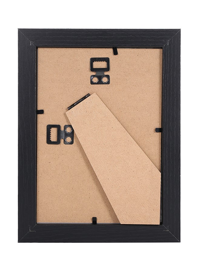 Wooden Photo Frame Black 130 x 90mm