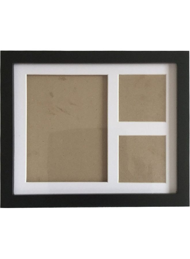 Baby Handprint Footprint Memorial Photo Frame Black/White