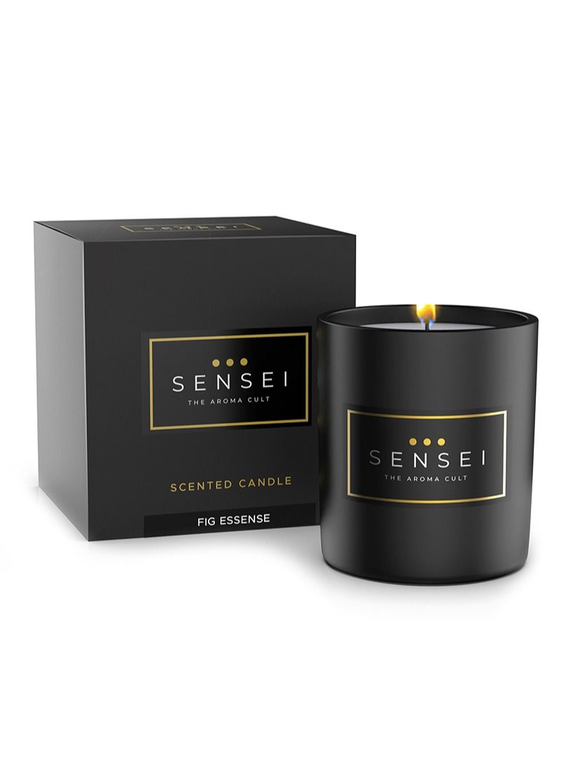 Fig Essense Scented Candle - Luxurious Home Decor Candles For Home And Gifting Purposes